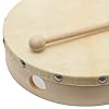 World Rhythm Hand Drum - 6 inch Frame Drum - Beater Included #4