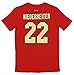 Outerstuff Minnesota Wild Nino Niederreiter # 22 NHL Boys' Youth (8-20) Player Tee, Red X-Large 18-20