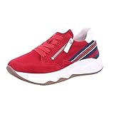 Gabor Gabor Jollys, Damen Niedrig, Rot (Rubin/Weiss 15), 4 (4 UK)