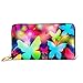 Produktbild JHGFG Mode Handtasche Reißverschluss Brieftasche Vektor-Illustration Schöne Sommer Schmetterlinge Telefon Clutch Geldbörse Abend Clutch Blocking Leder Wallet Multi Card