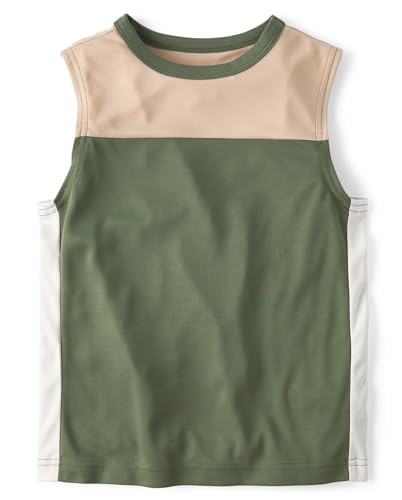 The Children's Place Boys' Athletic Tank Top, Quick Dry