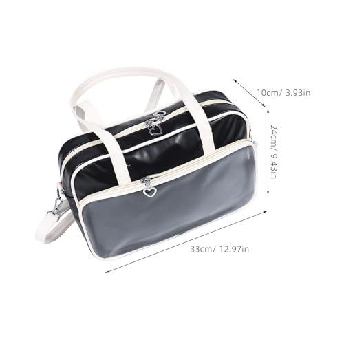 Sac bandoulière imperméable et léger avec grands compartiments - 7
