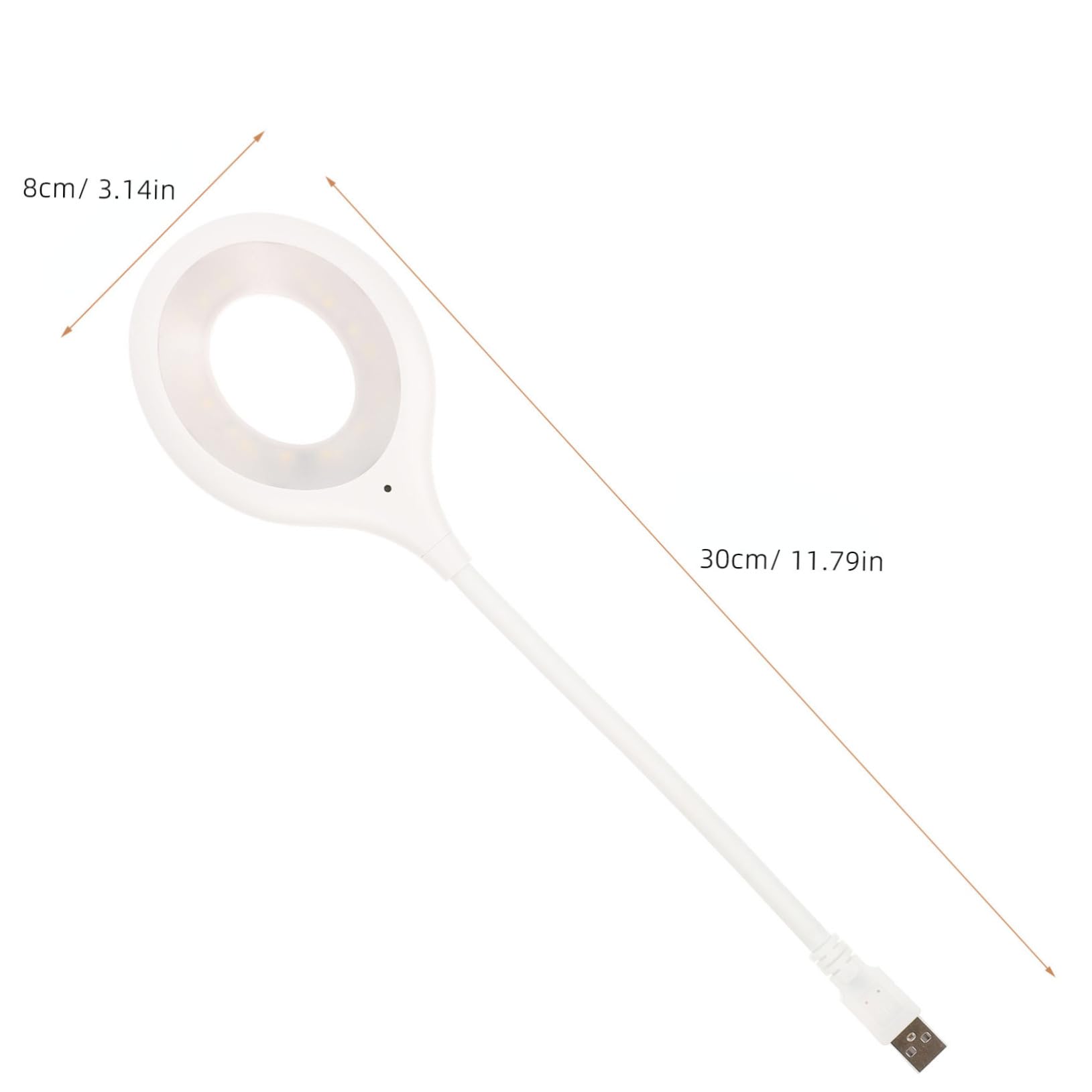 ARTIBETTER Voice-Controlled Led Reading Lamp Adjustable Bedside Clip Light for Office Dorm Home