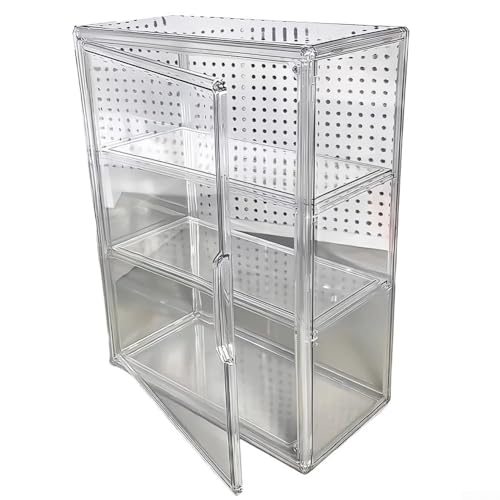 Vitrina acrílica de 2 niveles con divisor...