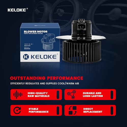Image of KELOKE Front HVAC Heater Blower Motor Fan Compatible with Ford Explorer 1995-2001, Explorer Sport Trac 2001-2005, Ranger 1998-2011 & Mercury Mountaineer 1997-2001, Replace# 700019 15-80120