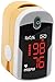 Concord Topaz Fingertip Pulse Oximeter with Reversible Display, Carrying Case and Lanyard