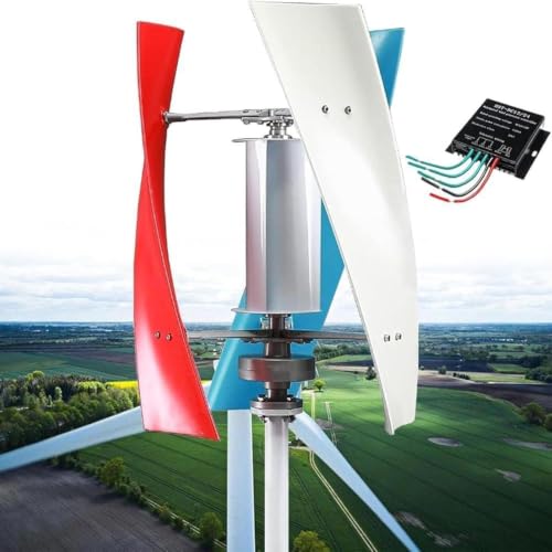 3000W Wind Turbine Generator Kit 12V/24V Vertical Axis Wind Turbine