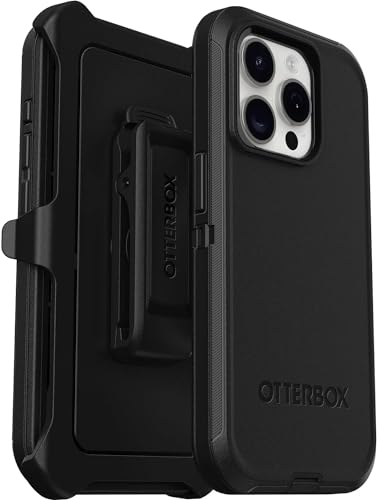 Coque iPhone 15 Pro OtterBox Defender anti-poussière pour éviter les pannes de connecteur