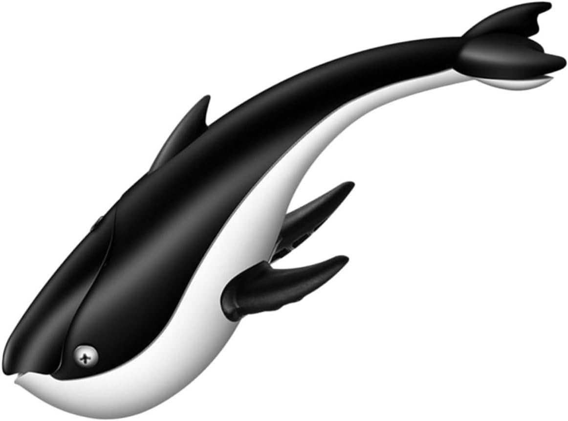 Whale Manual Citrus Juicer Portable Hand Press Fruit Squeezer for Oranges Lemons Grapefruits Design Decorative Kitchen Countertop Accessory