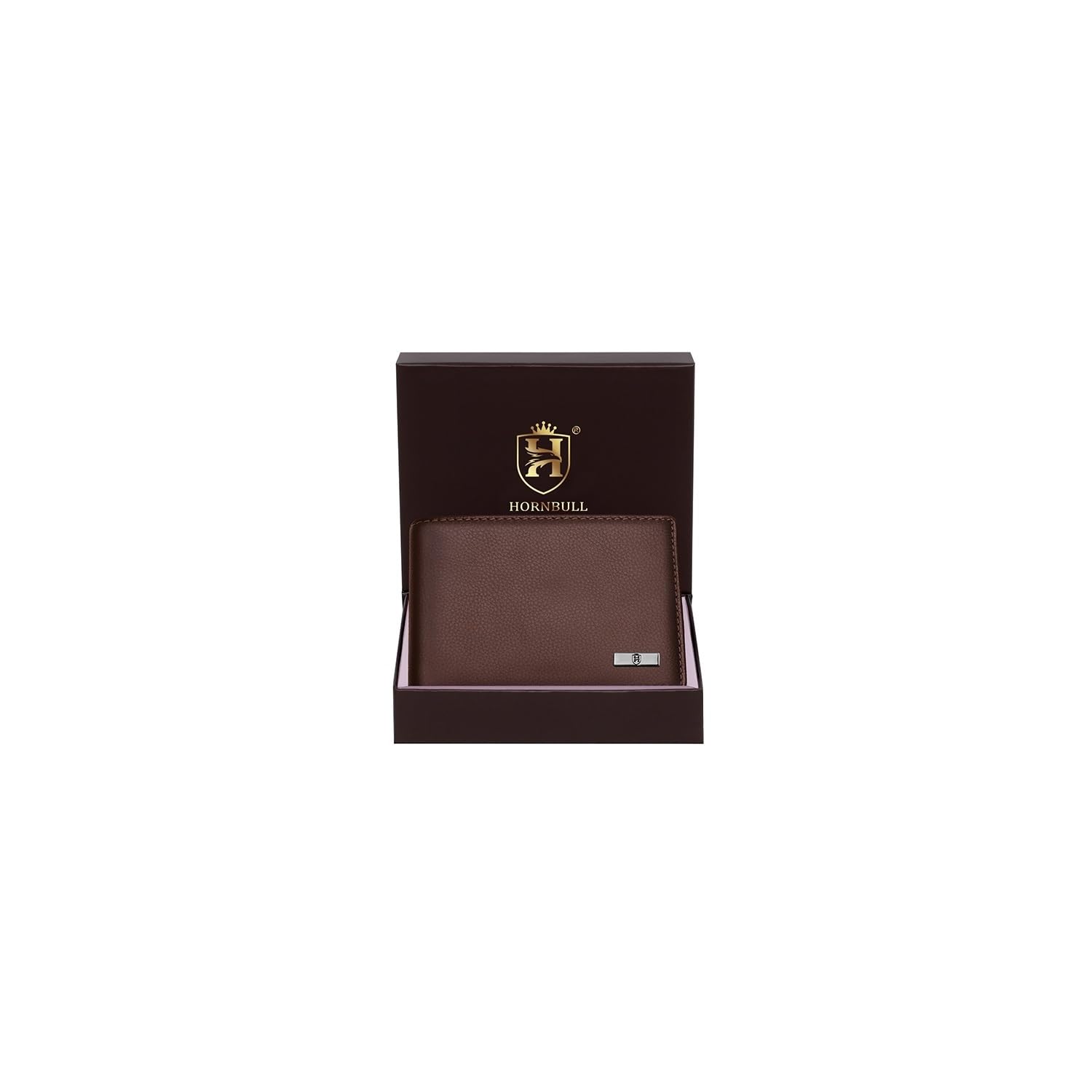 hornbull Maddison Men's Brown Genuine Leather Wallet | Branded Quality Wallet for Men with RFID Blocking | Mens Gift Set-picture-24