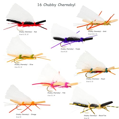 Image of Outdoor Planet Assorted Trout Fly Fishing Lure Pack of 10 /12 /15 /28 /35 /48 /66 Pieces Fly Lure + Double Side Waterproof Pocketed Fly Box
