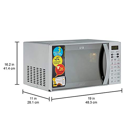 IFB 25 L Convection Microwave Oven (25SC4, Metallic Silver, With
