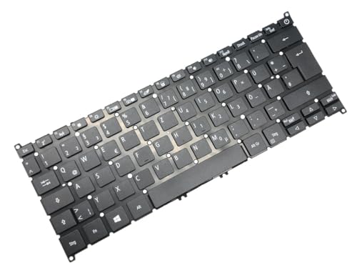 Clavier Allemand QWERTZ pour Acer Swift 3 SF314-42-R2DY à frappe silencieuse
