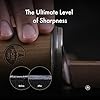HORL 2 Walnut Rolling Knife Sharpener - Kitchen Knife Sharpener for Razor Sharp Edges - Diamond & Ceramic Knife Sharpening Kit - Professional Rolling Sharpener with 15 & 20 Angles - Made in Germany
