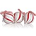 Ornativity Peppermint Candy Ornament Set â€“ Christmas Candy Cane Shatterproof Candy Balls Hanging Ornaments for Indoor or Outdoor Christmas Tree â€“ 1 Dozen