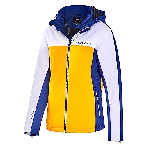 Black Crevice Giacca sci uomo I Giacca di qualità uomo in poliestere al 100% I Giacca sci alla moda I Giacca antivento e impermeabile uomo I Giacca sci traspirante