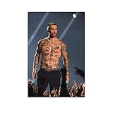 Adam Levine Music Singer Posters Painting On Canvas Wall Art Poster Scroll Picture Print Living Room Walls Decor Home Posters 08x12inch(20x30cm)