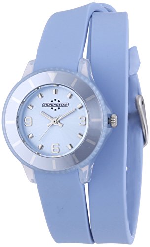 Montre femme bracelet caoutchouc bleu quartz analogique R3751230505
