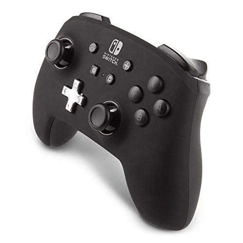 PowerA manette sans fil améliorée pour Nintendo Switch - Noir, Nintendo Switch Lite, Gamepad, Manette de Jeu, Manette Bluetooth