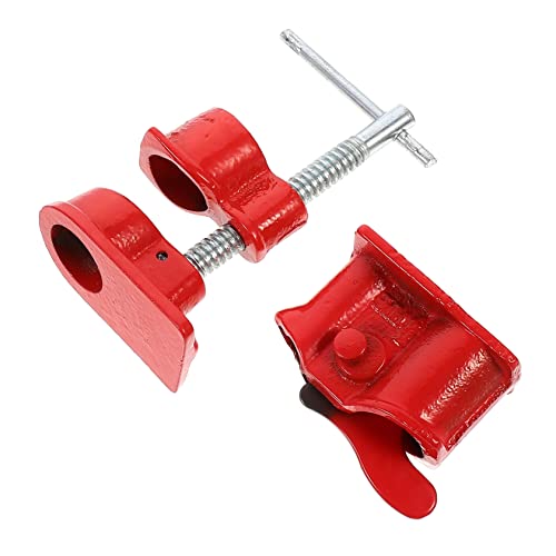 jojofuny 1set Woodworking Gluing Clamp Heavy Duty Clamps for Secure Jointing Simple Structure and Tool for Efficient Woodworking Projects