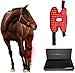 lanoune Red Light Therapy Belt for Horse Knees, Portable Equine Red Light Device for Pain Relief, Dual Wavelength 660Nm 850Nm, Adjustable Modes for Equine Joint & Muscle Recovery(1PCS)