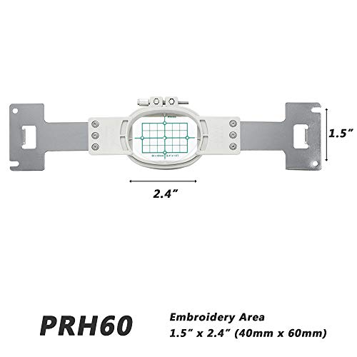 Image of Sew Tech Embroidery Hoop for Brother, 1.6x2.4in 40x60mm PRH60 Machine Frame