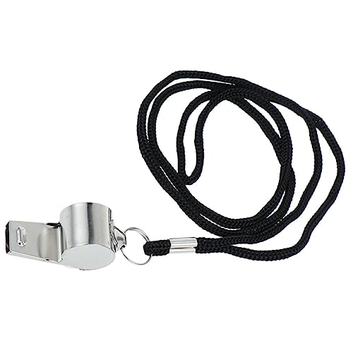 Silbatos para árbitro deportivos de acero inoxidable 4 unidades miniatura 1