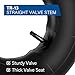 LotFancy 15x6.00-6 Inner Tube for Lawn Mower, Snow Blower, Riding Mowers, ATVs, Go-Karts, Golf Carts - Heavy-Duty Replacement Inner Tube with TR-13 Straight Stem Valve