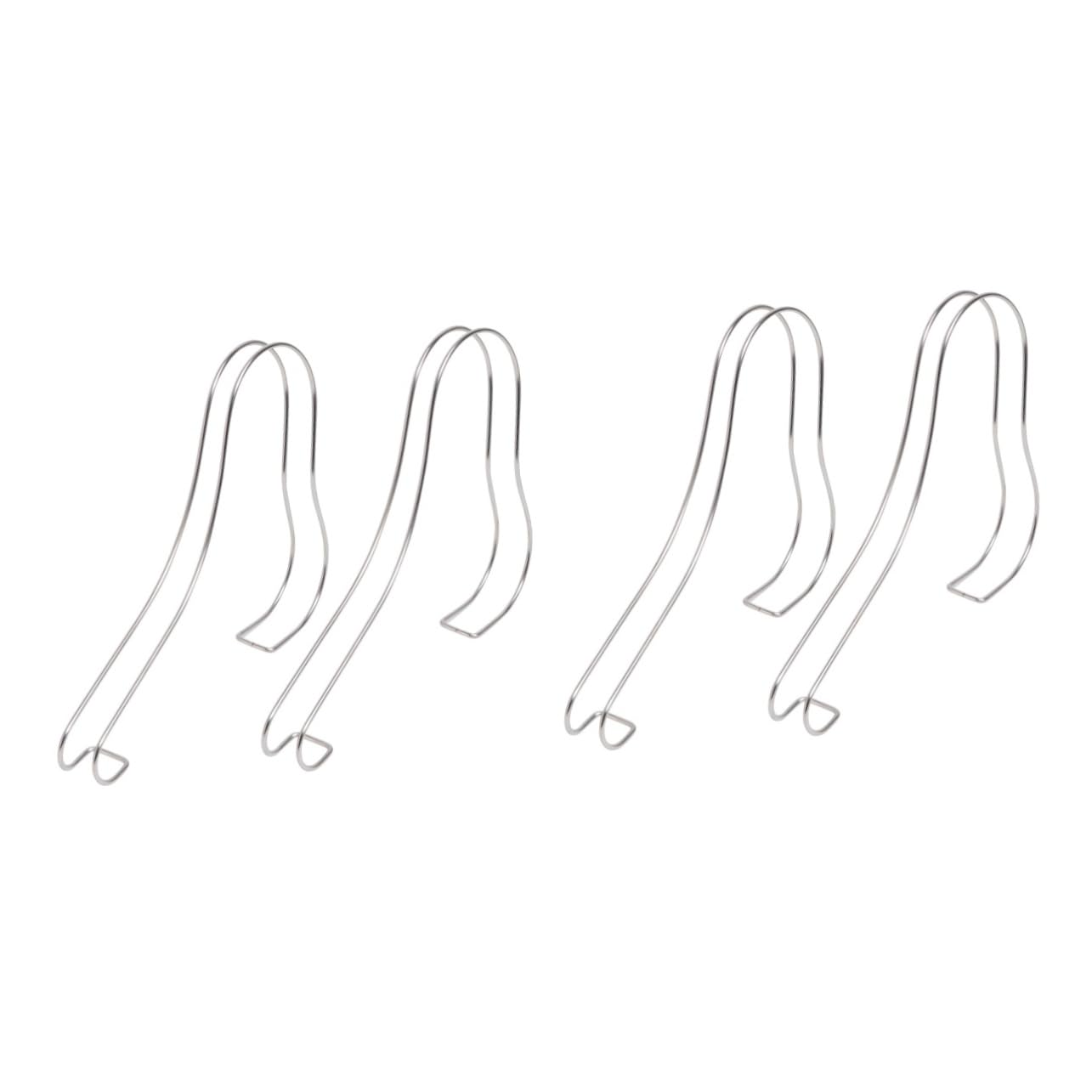 Gatuida 2sets High Heel Shoe Stretcher Metal Shoe Display Elastic Storage Rack Sturdy Stainless Steel Home Use 2pcs*2