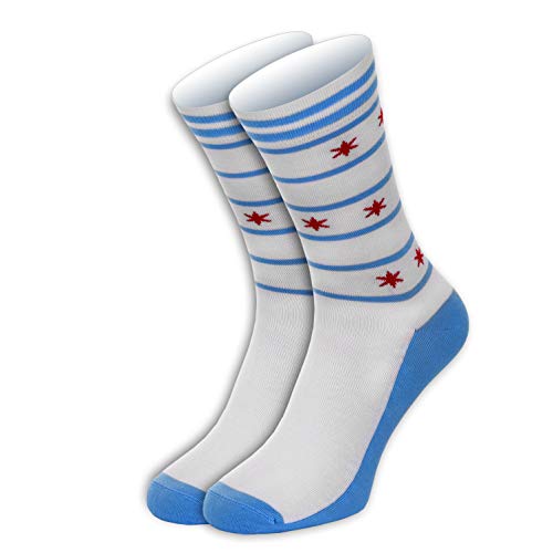 Euroscarves Chicago Socks Large Shoe Size 9-12