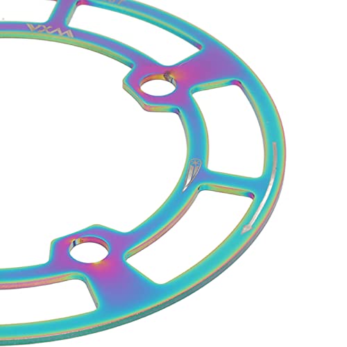 Fabul Bike Chain Crankset Guard, Deformation Resistant Mountain Bike Cranksets Guard High Strength Aluminum Alloy Light Weight For Complex Road Conditions (Multicolor) #TOP7