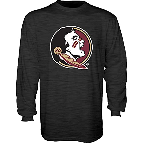 Blue 84 Men's Long Sleeve T Shirt Team Color Icon, Dark Heather, Large