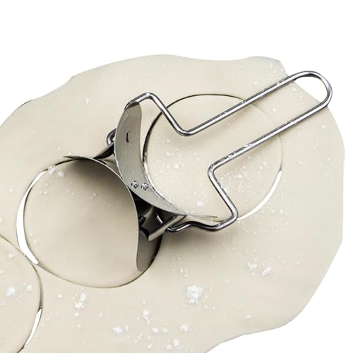 Cortador De Piel De Bola De - Rodillo Cortador De Bola De De Acero Inoxidable | Rodillo Circular Cortádor De Ravioles | Utensilios De Cocina Para Albóndigas Chinas Tortellini Pastel Pasta Ac
