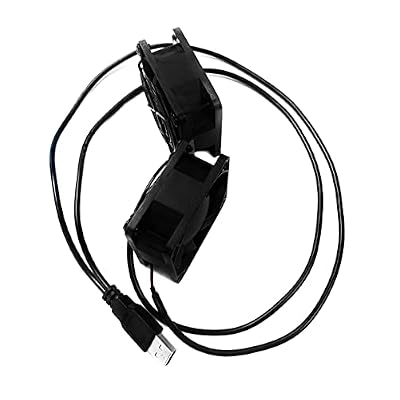 Coolerguys Dual 60x60x25mm USB Connection CG06025L05B2-U