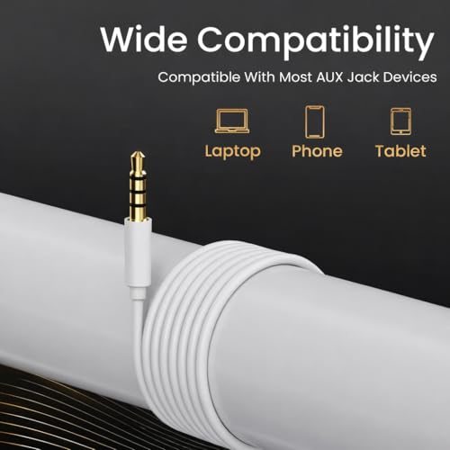 Image of 3.5mm Wired Earphones with Mic | in-Ear Headphones with 14.2mm Dynamic Driver for Apple iPhone 15 with Powerful Bass, in-Line Controls, TPE Anti-Tangle Cable (STB.NJR.1TB)