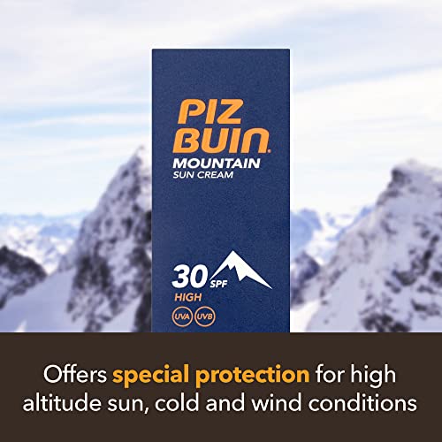 Piz Buin Mountain Sonnencreme und Lippenpflege mit LSF 50+, Sonnenschutz speziell fürs Skifahren und Wandern, gegen Wind… - Image 3