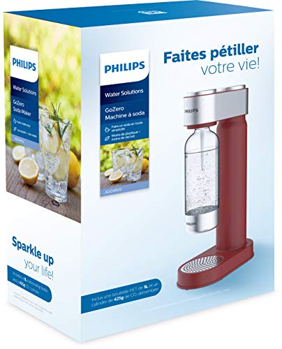 Image of Philips Sparkling Water Maker Soda Maker Soda Streaming Machine for Carbonating with 1L Carbonating Bottle, Seltzer Fizzy Water Maker, with 60L CO2 Carbonator