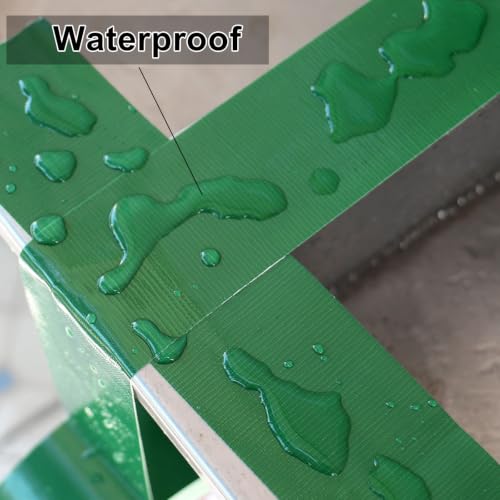 Image of BOMEI PACK 1Pack 4inch Duct Tape Heavy Duty Waterproof Dark Green 9Mil