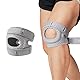 Luylmo Wellness Kniebandage, Kniebandage für Männer/Damen, Verstellbarer Bandage Knie, Kniestütze Orthopädisch Bandage Für Meniskusriss, Grau