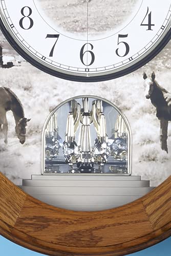 Rhythmclocksjoyfulprairiemagicmotionclock  Urban Country Home Decor Rhythm clocks joyful prairie magic motion clock  urban country home decor