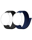 Gittos Nylon Cinturino 18mm 20mm 22mm Compatibile con Samsung/Garmin/Hu awei/Xiaomi/Amazfit/Timex/Fossil/Tissot/Seiko/Ticwatch/SUUNTO/Polar/COROS Cinturini per Uomo Donna