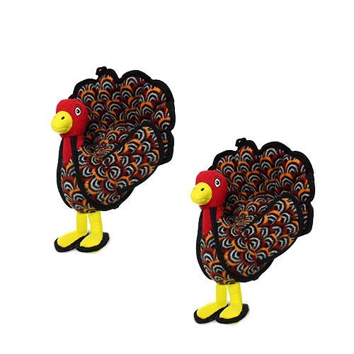 TUFFY - World's Tuffest Soft Dog Toy -Barnyard- Multiple Layers. Made Durable, Strong & Tough. Interactive Play (Tug, Toss & Fetch). Machine Washable