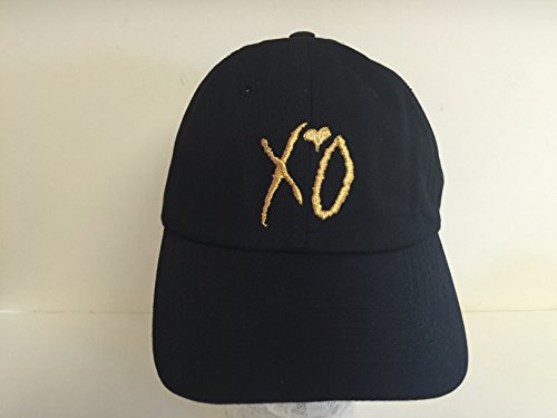 Xo The Weeknd Drake Gold Unstructured Dad Cap