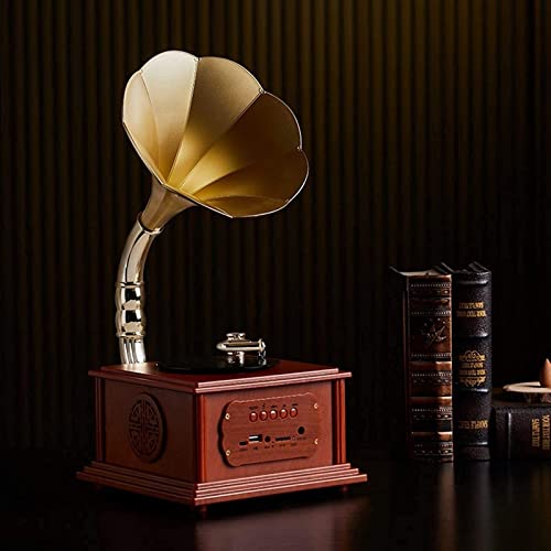 Décoration de la Maison Rétro Antique Gramophone Phonographe Platine Disque Vinyle Haut-parleurs Stéréo Système Contrôle… - Les Beatles, Paul McCartney, John Lennon, RIngo Starr, George Harrison Décoration de la Maison Rétro Antique Gramophone Phonographe Platine Disque Vinyle Haut-parleurs Stéréo Système Contrôle… – Image 5