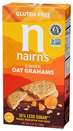 Nairn's Gluten Free Stem Ginger Oat Grahams, 5.64Oz #TOP3