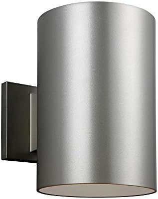 Bullets-One Light Outdoor Wall Lantern in Transitional Style-6 Inch wide by 9 Inch high-Black Finish-Incandescent Lampin