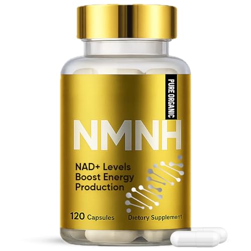 NMNH 1000 mg pro Portion NAD+ Advanced Formula. Höchstdosiert für zelluläre Vitalität Anti-Aging & Konzentration Optimierte Absorption 120 Kapseln