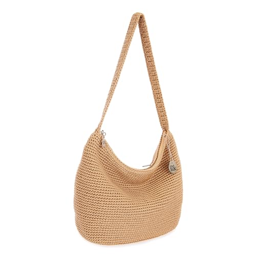 Image of The Sak Sequoia Crochet Strap Hobo, Single Should Strap, Bamboo
