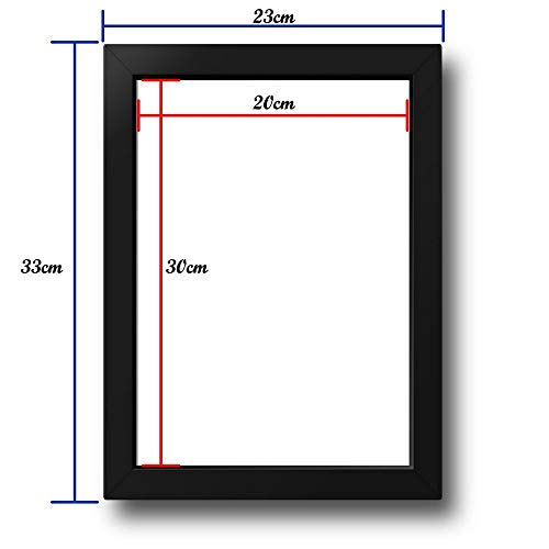 Quadro Harry Potter Casas de Hogwarts Sonserina - 20x30 Moldura Preta