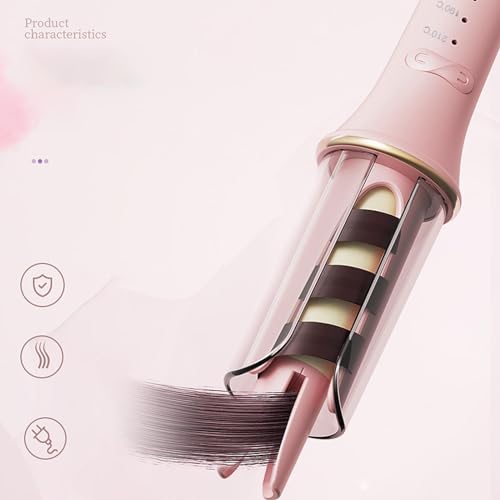 Image of Automatic Hair Curler Portable Iron for Girls Medium to Long Hair Women Blue Health & Beauty /Hair Care & Styling /Straightening & Curling Irons